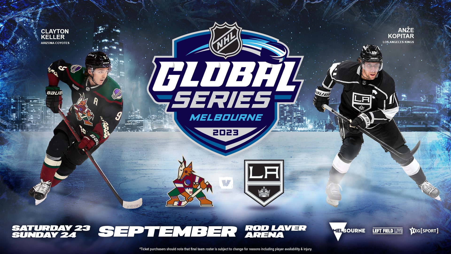 Melbourne to host first-ever National Hockey League games in the Southern Hemisphere