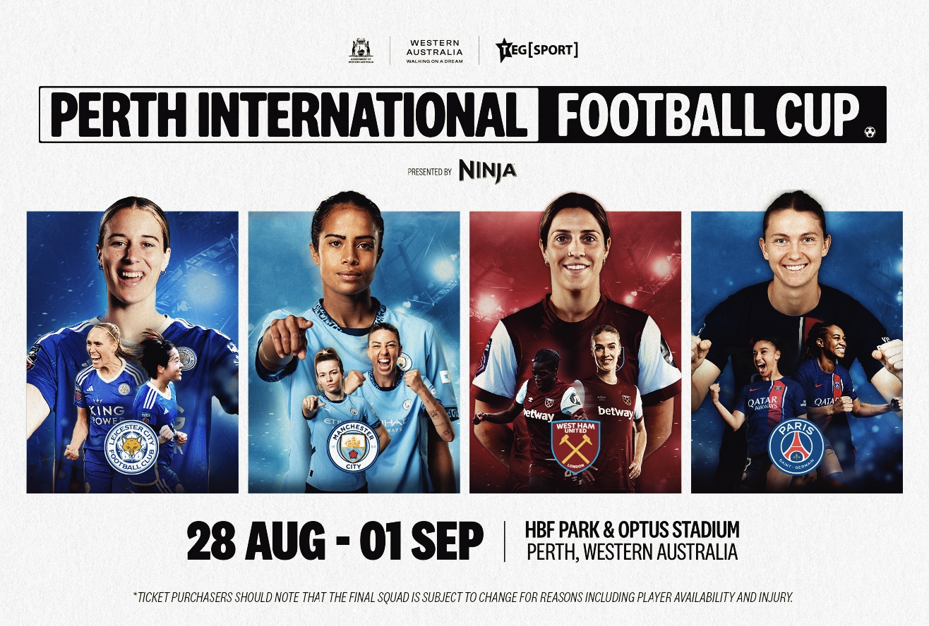 Women’s European football is coming to Perth this August for the Perth